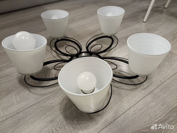 Люстра потолочная бу