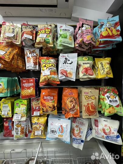 Азиатские сладости, чипсы опт розница