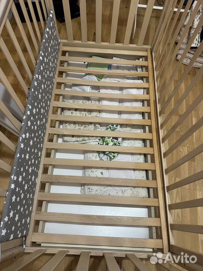 Детская кровать zoo sbiancato - bleach