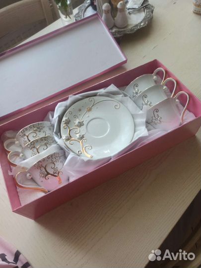 Чайный сервиз новый в коробке Elan gallery