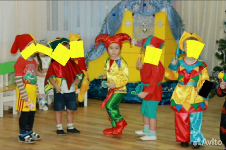 Новогодний костюм петрушка в аренду
