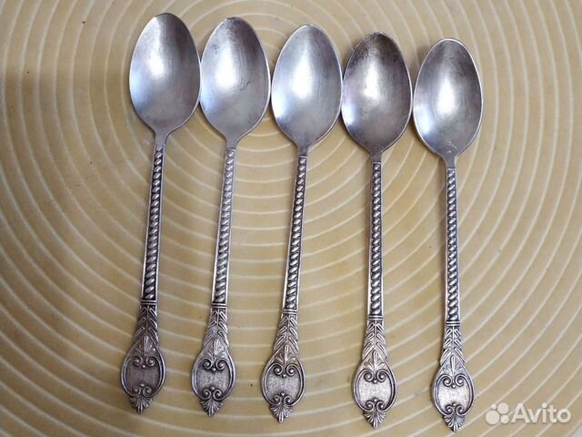 Ложечки чайные мельхиор, редкие