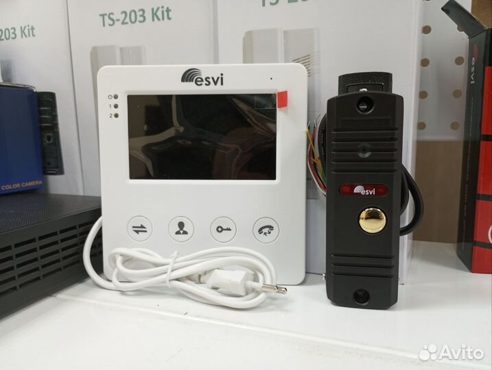 Комплект видеодомофона 4 дюйма