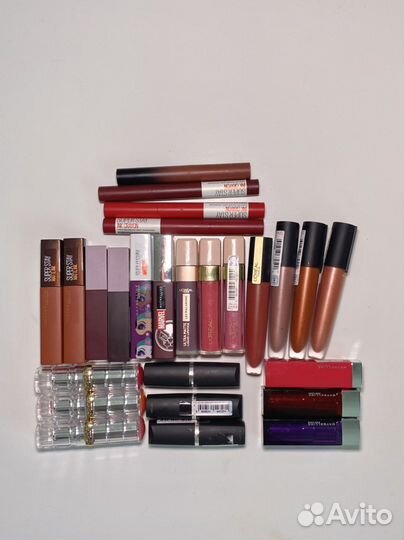 Помады Loreal и maybelline новые