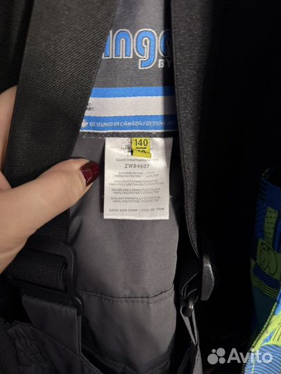 Зимний комплект для мальчика 140