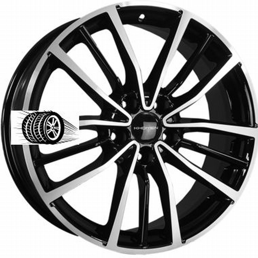 Литые диски Khomen Wheels 7×R18 5×114.3