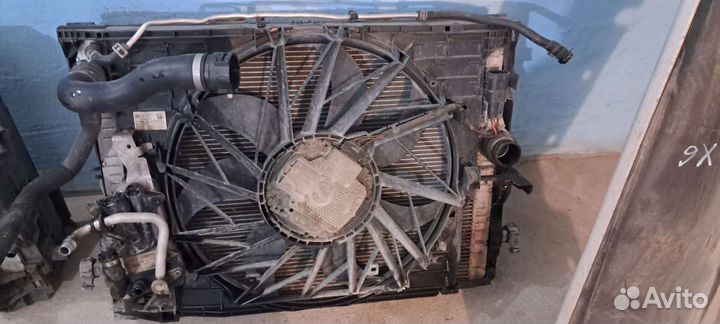 Касета радиаторов бмв ф10 н52/30