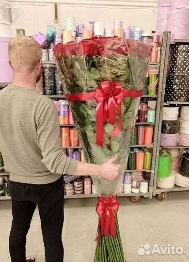 Розы Цветы Букеты 25 51 151 201 101 301 501 опт