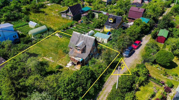 Дача 42 м² на участке 6 сот.