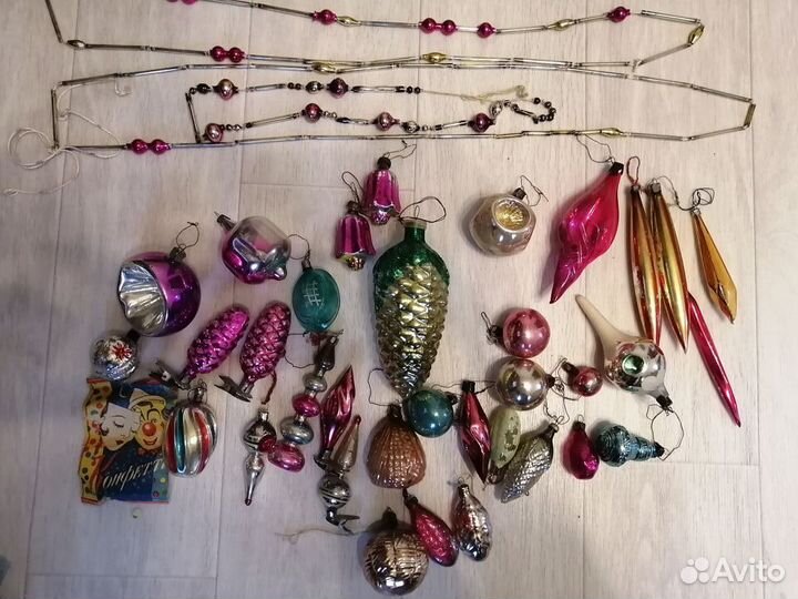 Новогодние игрушки СССР