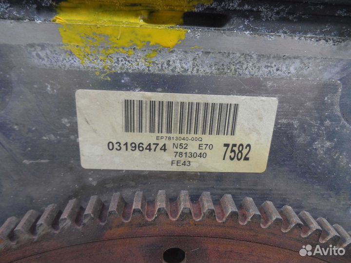 Двигатель BMW X5 n52b30af N52