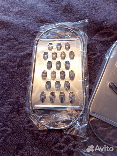 Овощерезка-тёрка, с контейнером, с 3мя терками