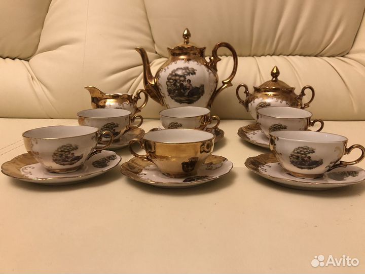 Сервиз итальянский кофейный на 6 персон