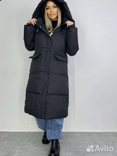 Пуховик зимний женский