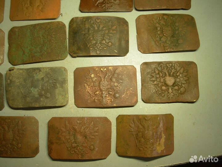 Царские пряжки Русская Императорская Армия Оригина