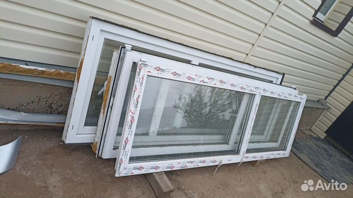 Окна и двери пластиковые б у