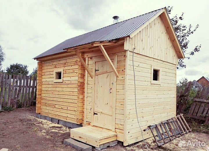 Баня под ключ из профилированного бруса