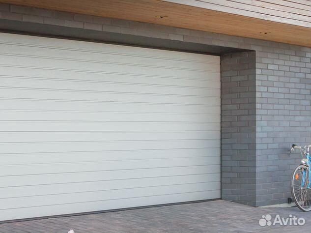 Секционные ворота alutech trend