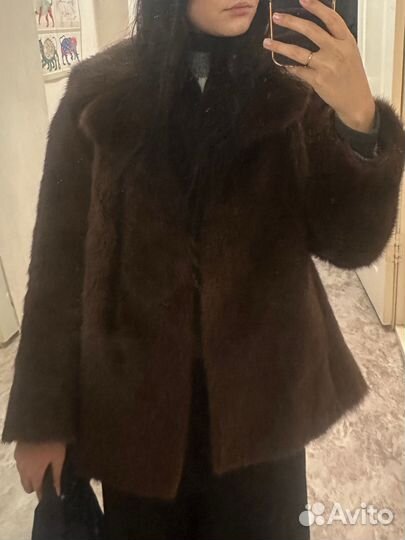 Шуба из натурального меха