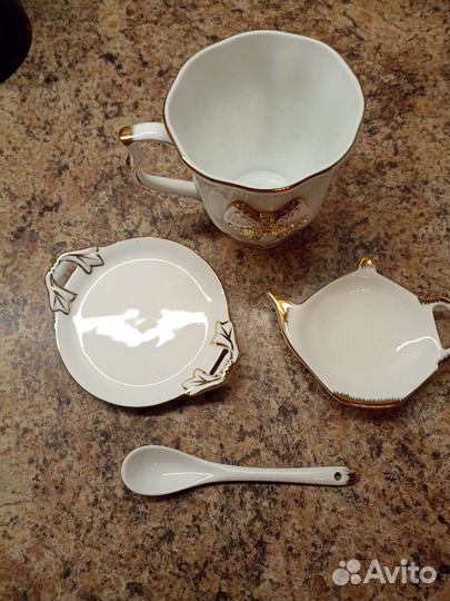 Подарочный набор Чайная пара новый