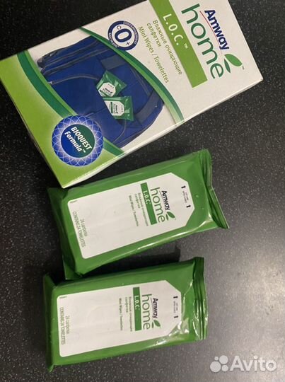 LOC Влажные очищающие салфетки амвей amway