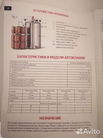 Автоклав Малиновка2+Дистиллятор