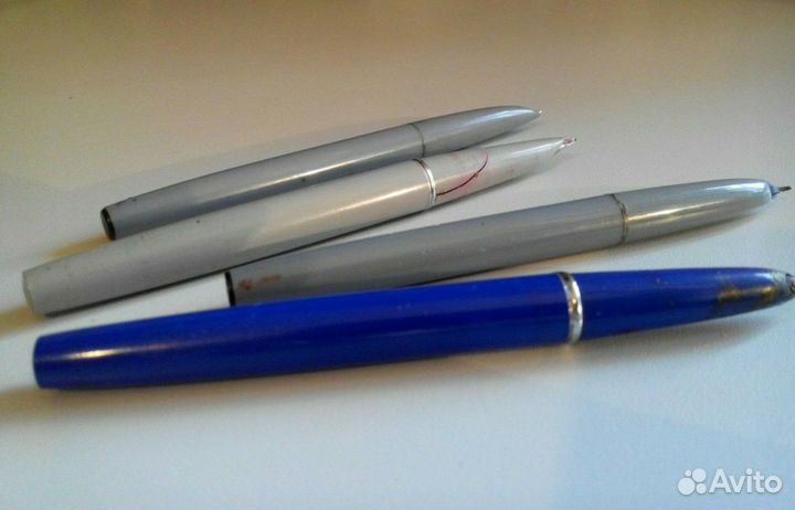 Чернильные ручки 4 штуки СССР одним лотом