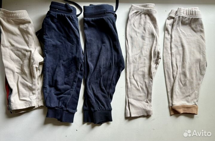 Вещи и обувь пакетом на мальчика 80