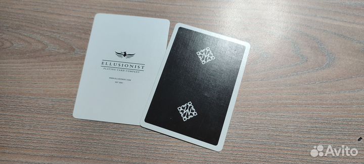 Игральные карты Madison Rounders Black