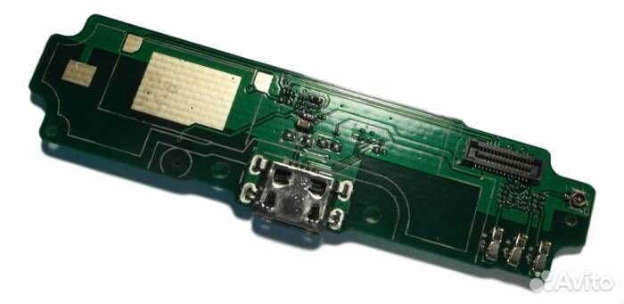Шлейф для Xiaomi Redmi 4A (плата) + разъем зарядки