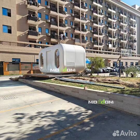 Модульный дом Капсульный, дом для глэмпинга Модерн