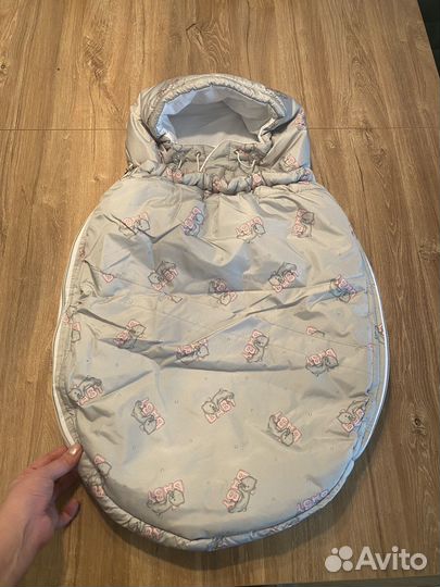 Кокон на выписку зимний
