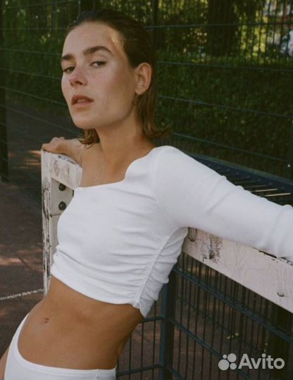 Топ (кофточка) с одним рукавом zara