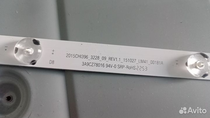 LED подсветка 2015CHI396-3228-09 REV1.1