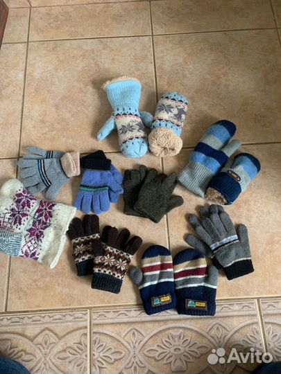 Перчатки детские носки