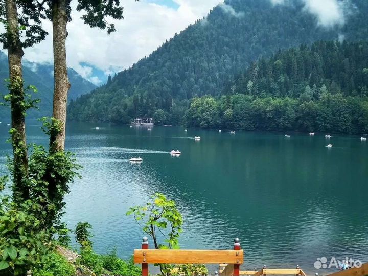 Рица. Малая Рица. infiniti