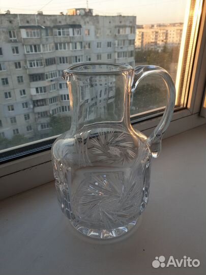 Хрустальный кувшин СССР