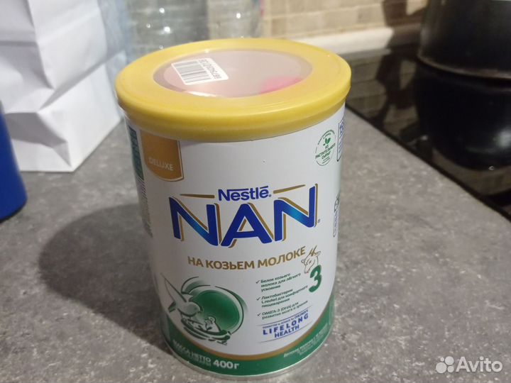 Детское питание смесь NAN 3 на козьем молоке