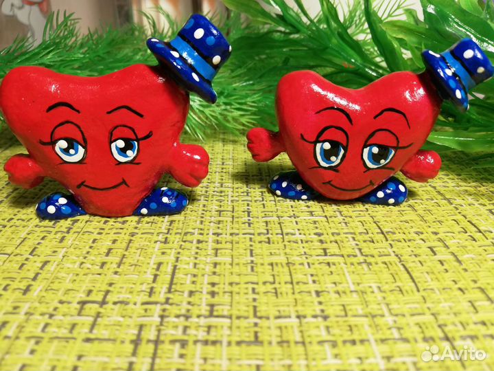 Валентинки Сердечки на 14 февраля, 8 марта