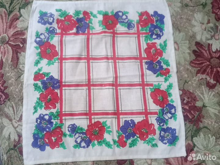 Скатерть лен СССР новая