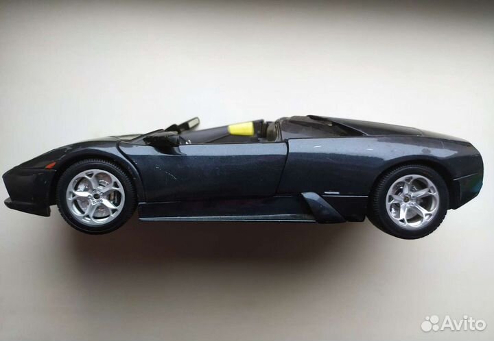 1:18 Maisto черный lamborghini murcielago Roadster