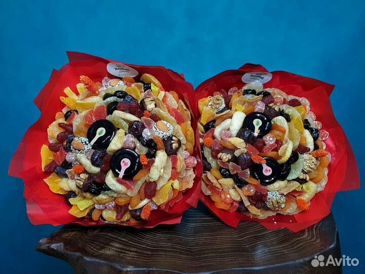 Букет из сухофруктов для мужчин и женщин