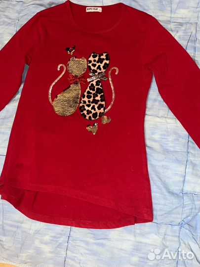 3 кофты с длинным рукавом на девочку