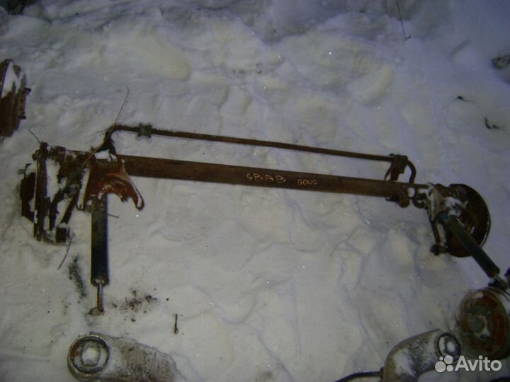 Балка задняя saab 9000 сааб 9000