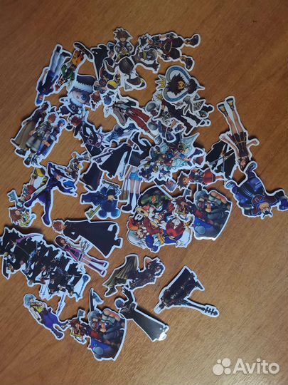 Наклейки по игре Kingdom hearts