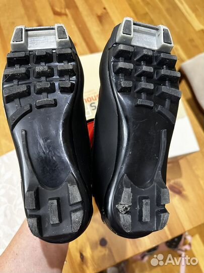 Лыжные ботинки rossignol, с мехом,34 отл.сост