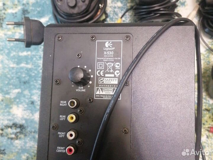 Колонки logitech x-530 5.1