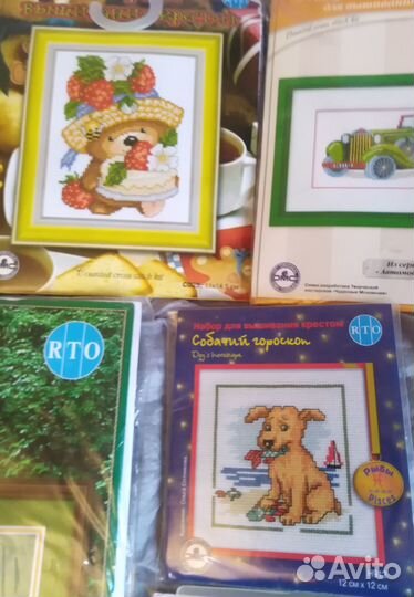 Наборы для вышивания крестом RTO