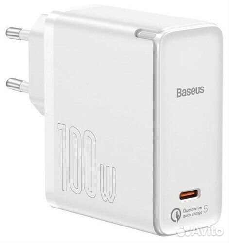 Сетевое Зарядное Устройство с кабелем Baseus 100W