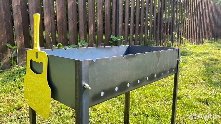 Мангал из стали 2мм. Новый. Прочный. 630/320/600мм